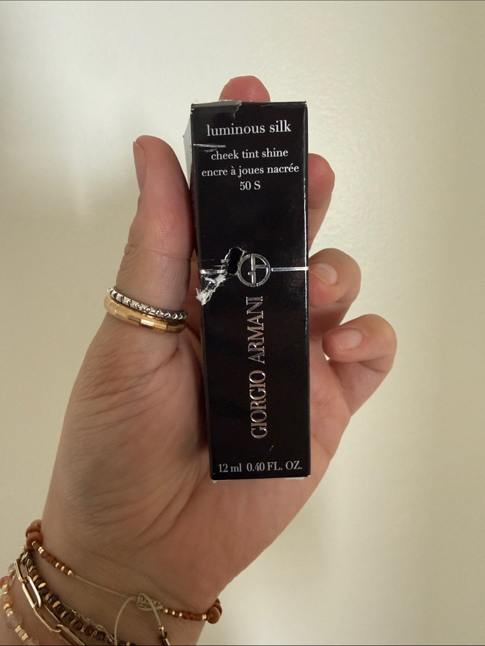 Giorgio Armani Luminous Silk Cheek Tint Shine 50S Rose